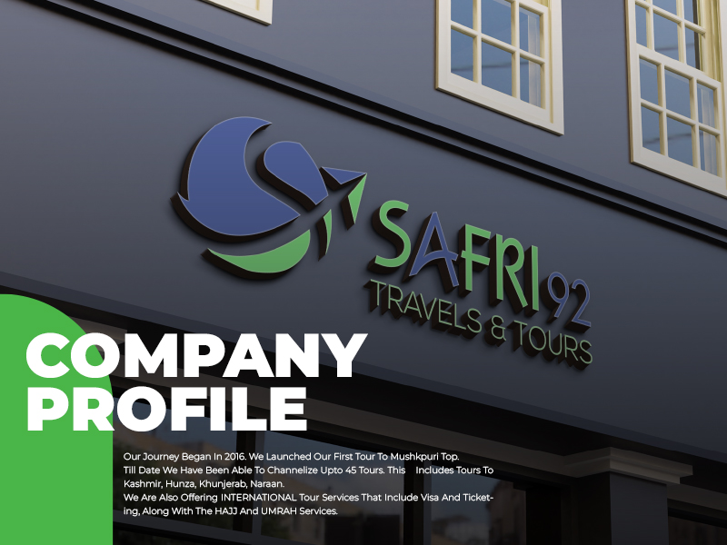 Company Profile - Safri Travels & Tours